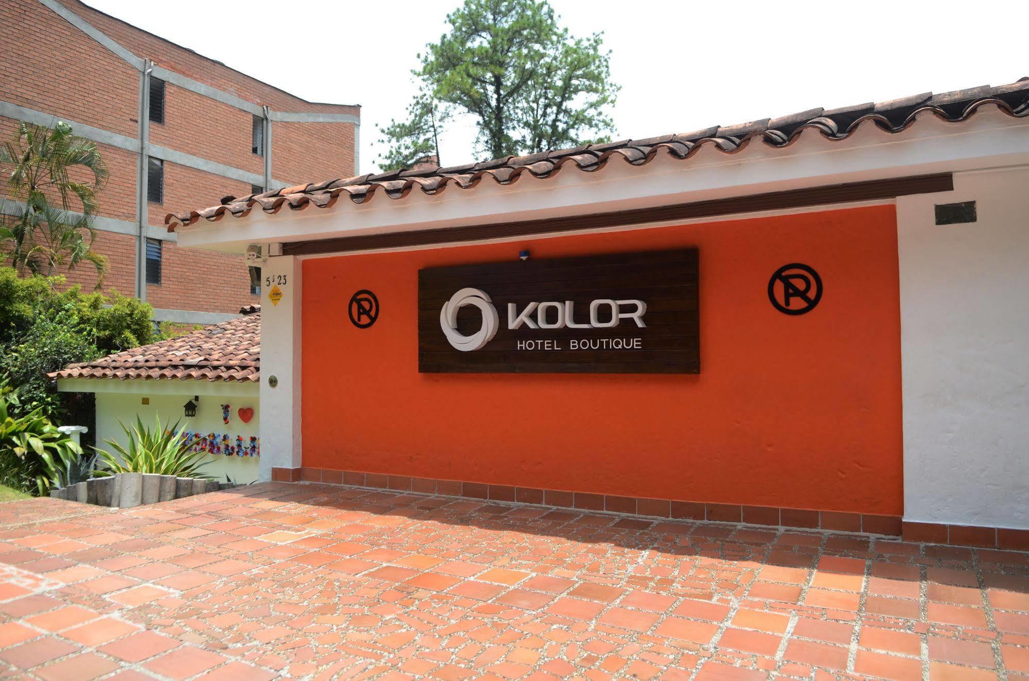Kolor Hotel Boutique Medellín Exteriér fotografie